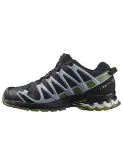 SALOMON Outdoor- & Sportschuhe^Trailrunningschuhe "Xa Pro 3D v8 Gore-Tex" in Schwarz/ Grün/ Weiß