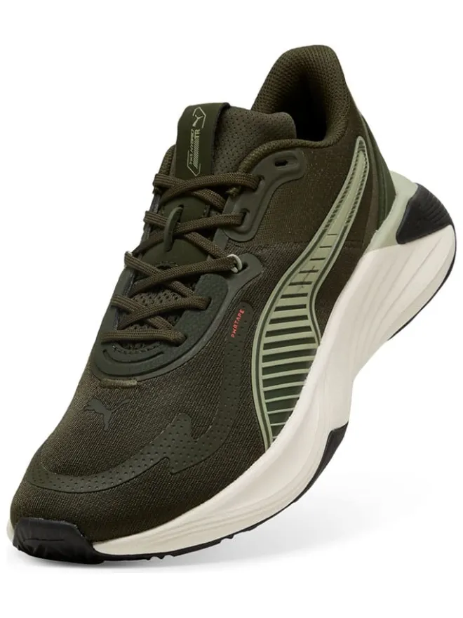 Puma Sportschuhe^Trainingsschuhe "PWR Hybrid TR" in Dunkelgrün