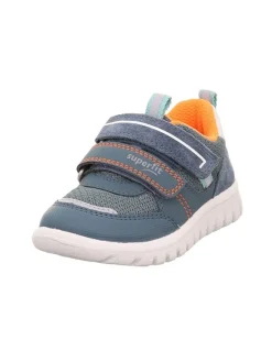 superfit Lauflernschuhe^Trainingsschuhe "Sport 7 mini" in Blau/ Weiß/ Orange