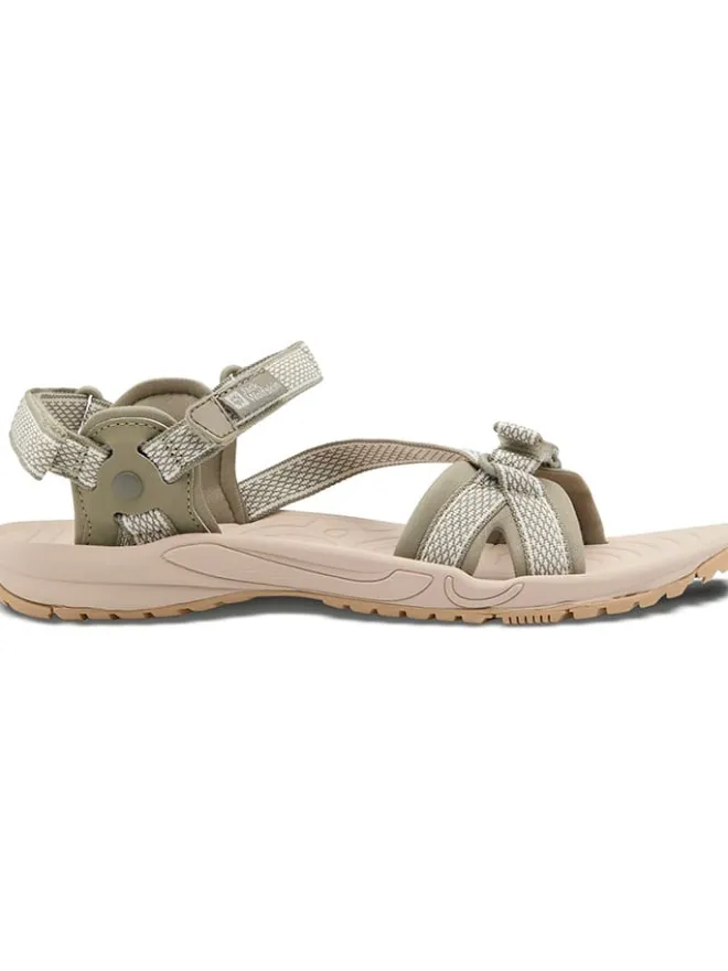 Jack Wolfskin Sandalen^Trekkingsandale "Lakewood Ride" in Grau/ Beige