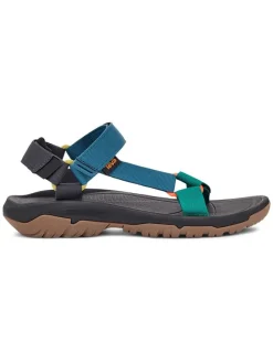 Teva Outdoorschuhe^Trekkingsandalen "Hurricane XLT2" in Blau/ Grün