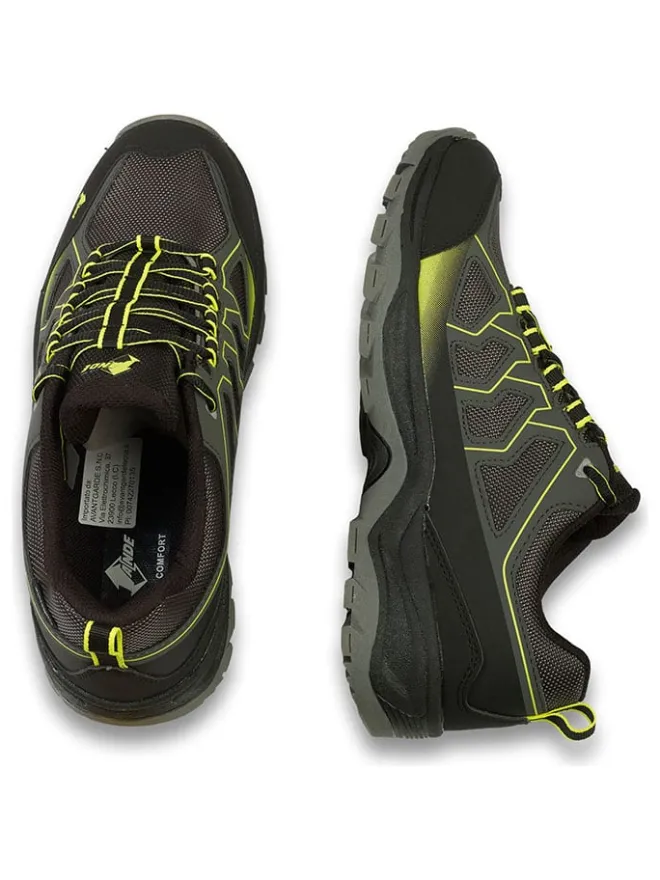 Ande Outdoorschuhe|Outdoor- & Sportschuhe^Trekkingschuhe "Cobra" in Grün/ Grau