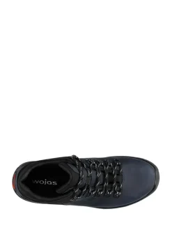 Trekkingschuhe in Dunkelblau/ Schwarz><noscript><img width=