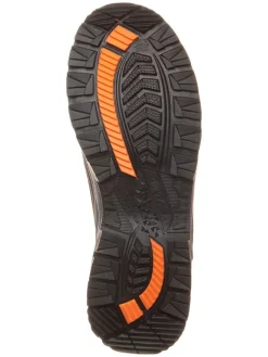 Trekkingschuhe in Schwarz/ Lila><noscript><img width=