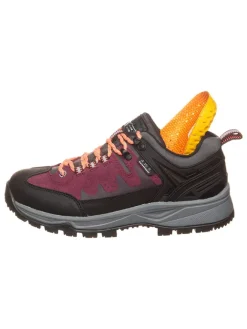 Trekkingschuhe in Schwarz/ Lila><noscript><img width=