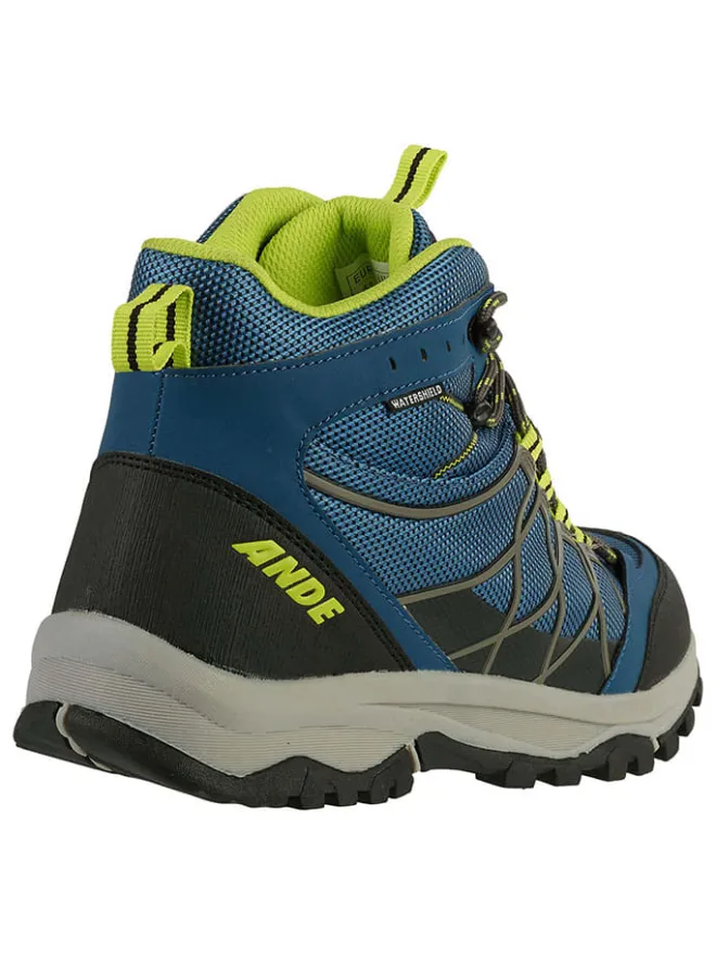 Ande Outdoorschuhe|Outdoor- & Sportschuhe^Trekkingschuhe "Muggio" in Blau/ Limette