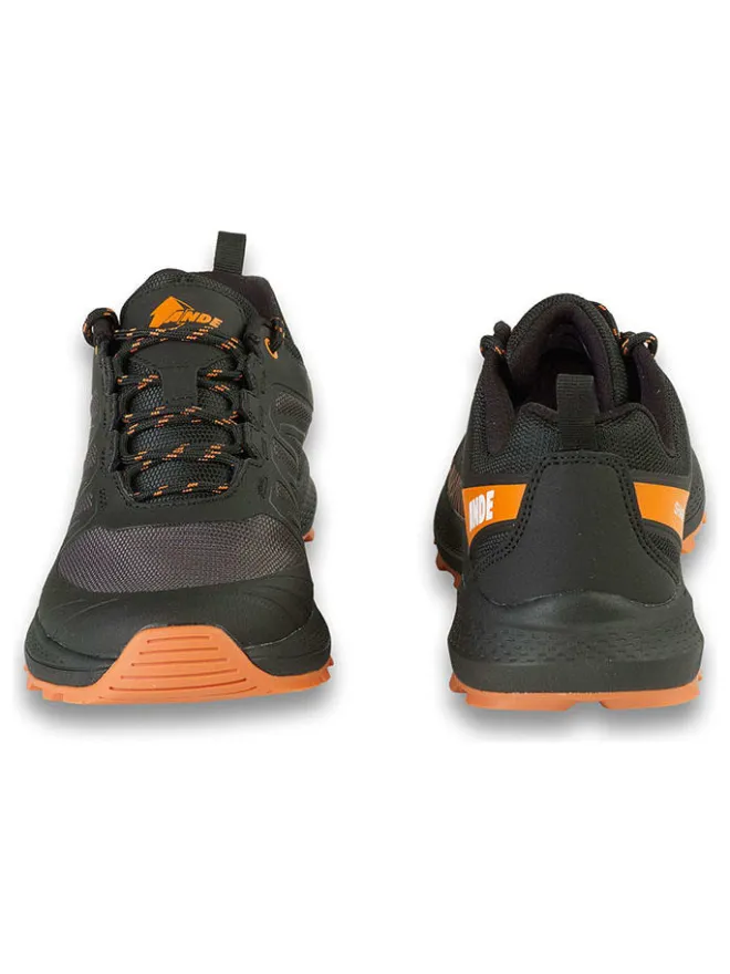 Ande Outdoor- & Sportschuhe|Outdoorschuhe^Trekkingschuhe "Shark" in Schwarz/ Orange