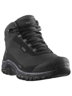 SALOMON Outdoor- & Sportschuhe^Trekkingschuhe "Shelter" in Schwarz