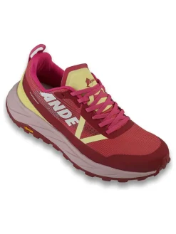 Ande Outdoor- & Sportschuhe^Trekkingschuhe "Thunder" in Rot/ Gelb/ Pink