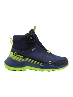 Kastinger Outdoorschuhe|Outdoor- & Sportschuhe^Wanderboots "GSK-Norderner Mid XT KTX" in Dunkelblau/ Limette