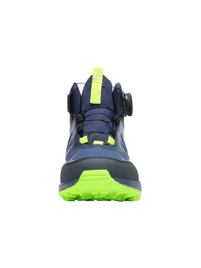 Kastinger Outdoorschuhe|Outdoor- & Sportschuhe^Wanderboots "GSK-Norderner Mid XT KTX" in Dunkelblau/ Limette