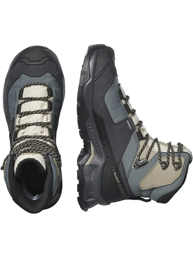 SALOMON Outdoor- & Sportschuhe^Wanderboots "Quest Element Gore Tex" in Grau/ Beige