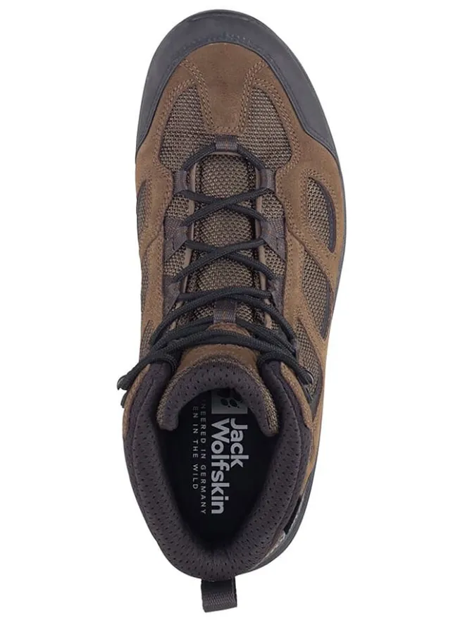 Jack Wolfskin Outdoorschuhe^Wanderboots "Vojo 3 Texapore" in Braun