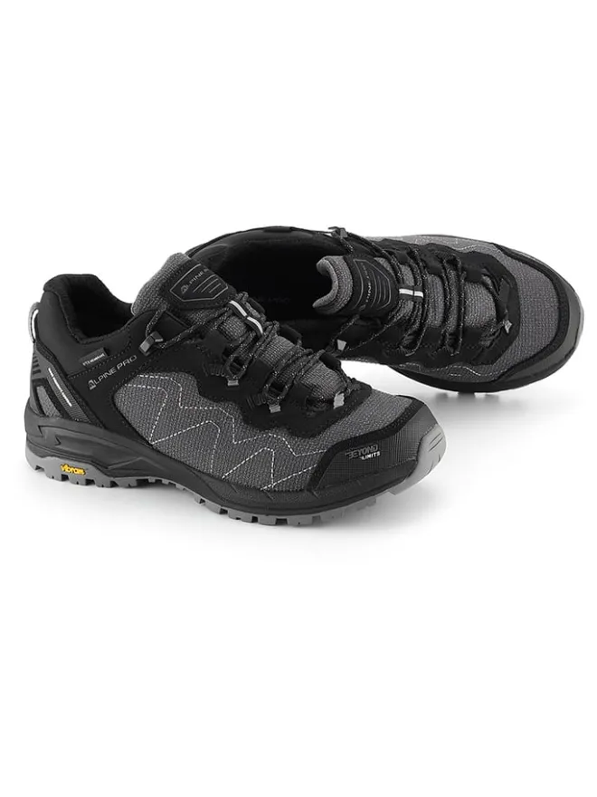 Alpine Pro Outdoorschuhe^Wanderschuhe "Ibane 2" in Grau/ Schwarz