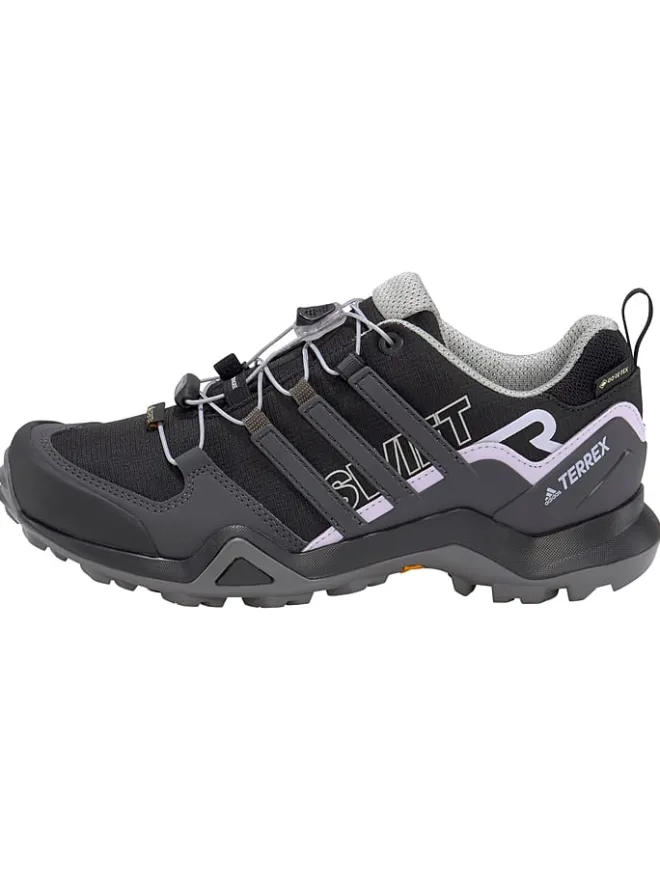 adidas Outdoor- & Sportschuhe^Wanderschuhe "Terrex Swift R2 Gt" in Schwarz/ Grau
