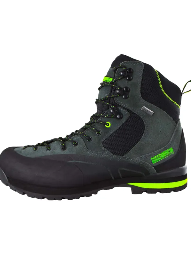 Wanderstiefel Gummikappe in Grün>GUGGEN MOUNTAIN