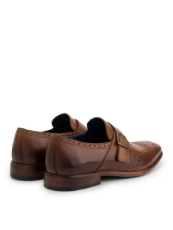 DENBROECK Schnürschuhe^Whitehall St. in Cognac