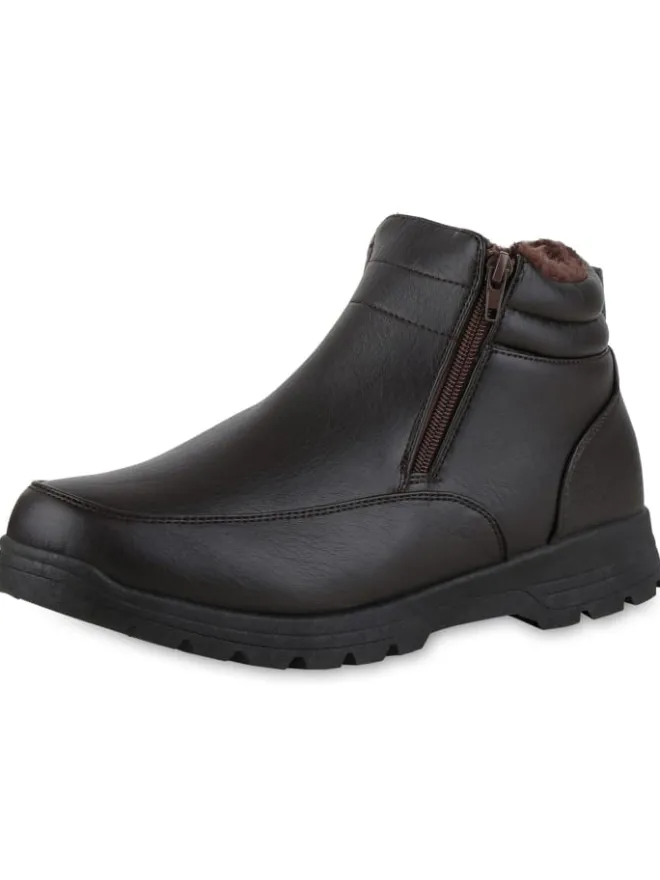 VAN HILL Stiefel & Boots^Winter Boots Benjamin in Dunkelbraun