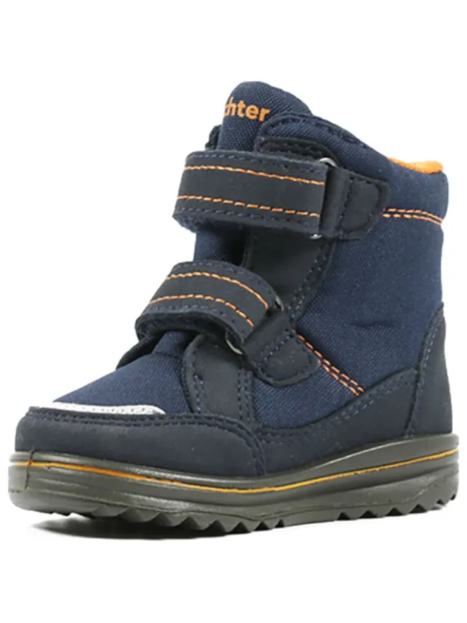 Richter Shoes Stiefel & Boots^Winterboots in Dunkelblau/ Orange