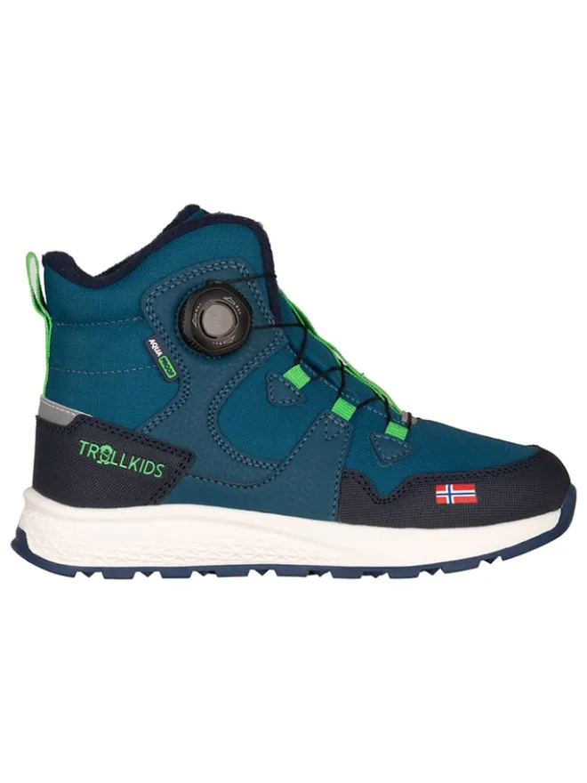 Winterboots "Bergen" in Türkis>Trollkids Outlet