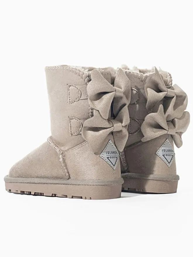 Winterboots "Bowine" in Beige>ISLAND BOOT New