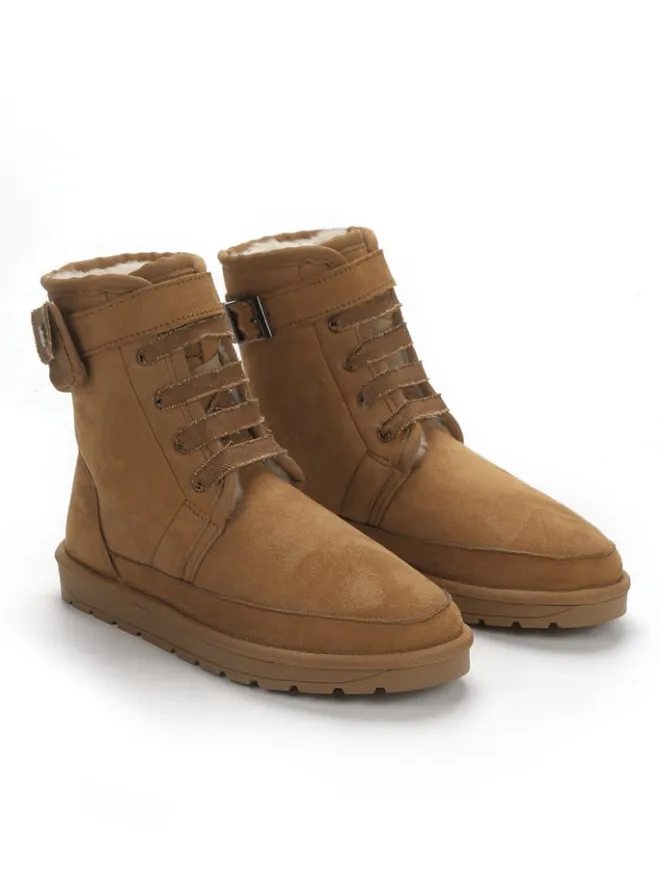 Blackfield Stiefel & Boots^Winterboots "Emaan" in Hellbraun
