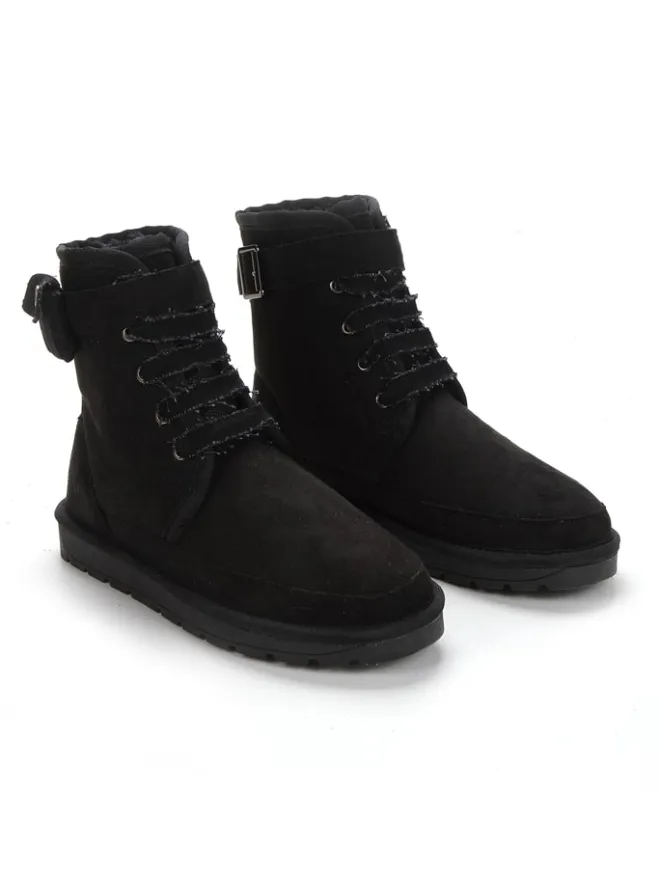 Winterboots "Emaan" in Schwarz>Blackfield