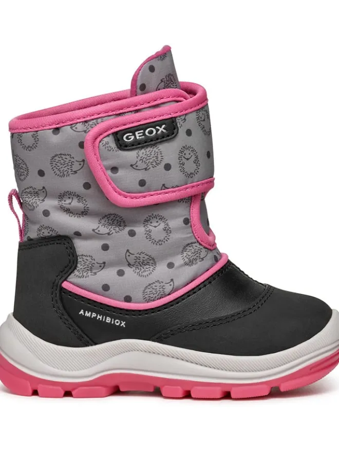 Winterboots "Flanfil" in Pink/ Grau>Geox Online