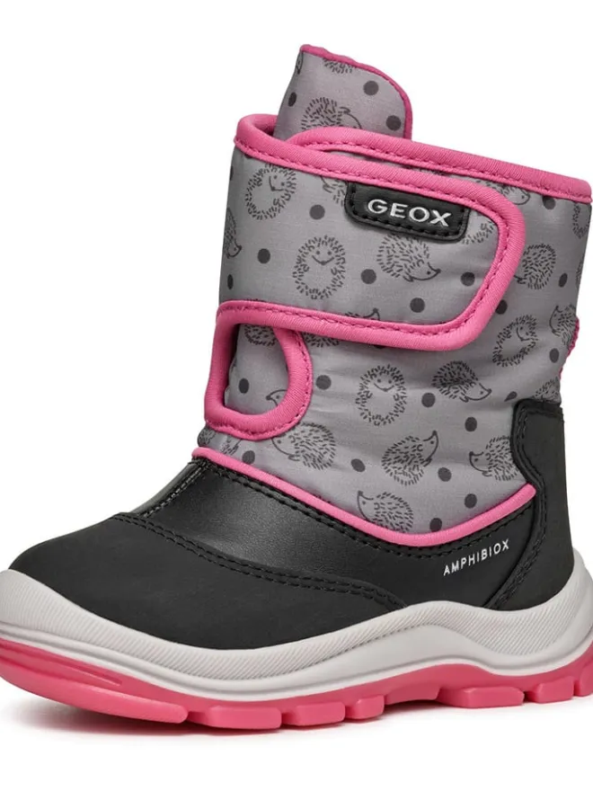 Winterboots "Flanfil" in Pink/ Grau>Geox Online