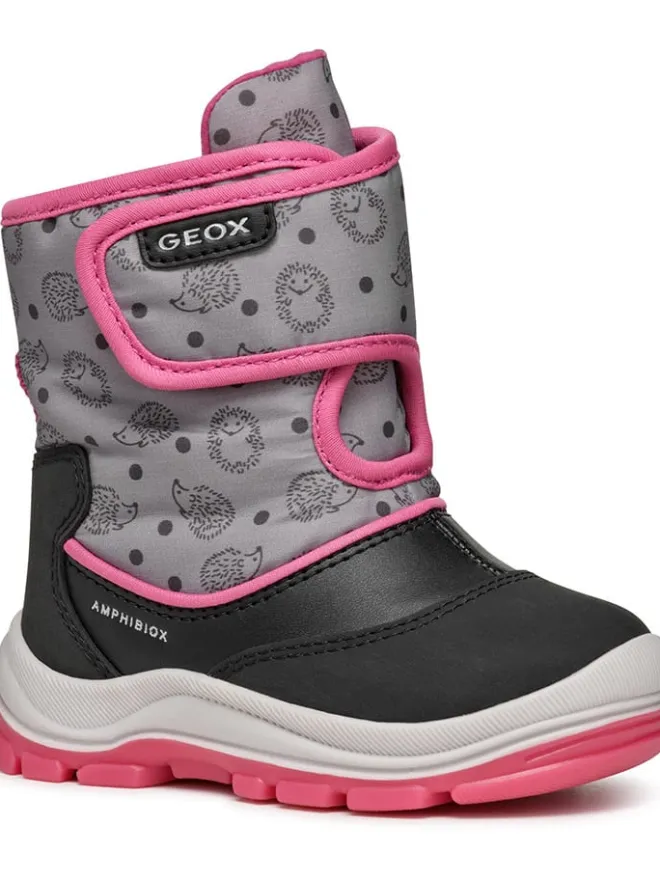 Winterboots "Flanfil" in Pink/ Grau>Geox Online