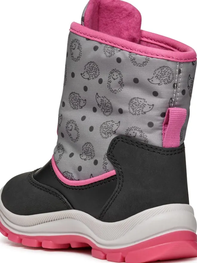 Winterboots "Flanfil" in Pink/ Grau>Geox Online