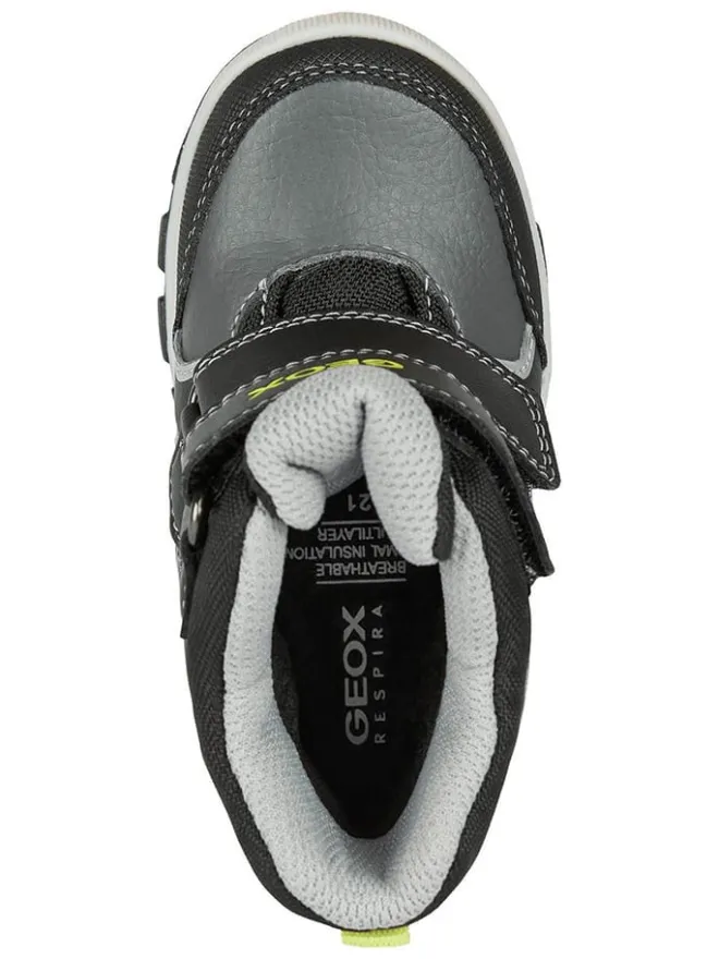 Winterboots "Flanfil" in Schwarz/ Grau>Geox Outlet