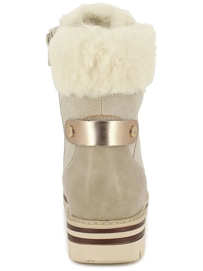 Kimberfeel Stiefel & Boots^Winterboots "Flavie" in Creme