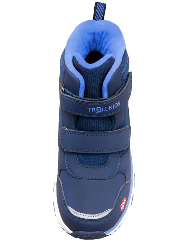 Trollkids Stiefel & Boots·Stiefel^Winterboots "Hafjell" in Blau/ Dunkelblau