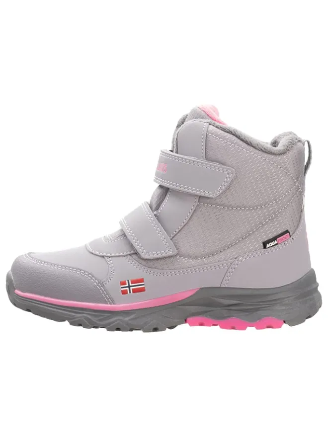 Trollkids Stiefel & Boots·Stiefel^Winterboots "Hafjell" in Grau