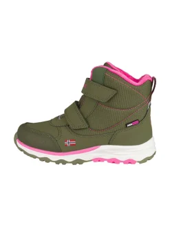 Trollkids Stiefel & Boots·Stiefel^Winterboots "Hafjell" in Khaki