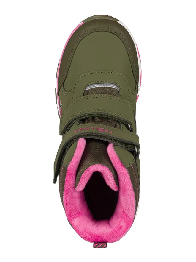 Trollkids Stiefel & Boots·Stiefel^Winterboots "Hafjell" in Khaki