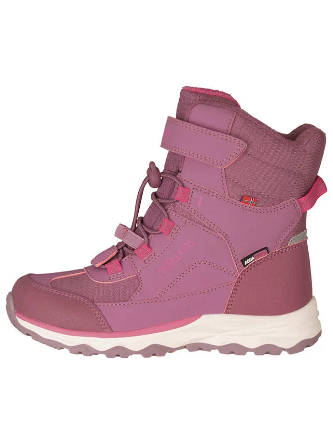 Trollkids Stiefel & Boots·Stiefel^Winterboots "Hafjell XT" in Pink