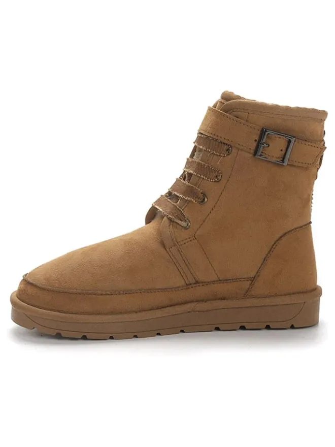 Winterboots "Imaan" in Hellbraun>ISLAND BOOT New
