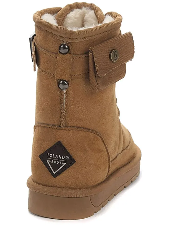 Winterboots "Imaan" in Hellbraun>ISLAND BOOT New