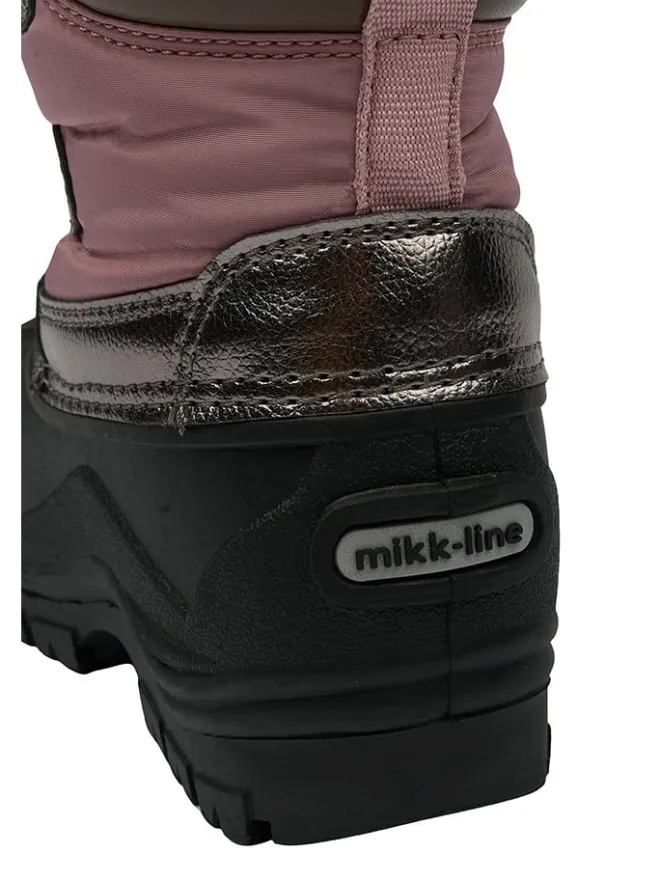 Winterboots in Beere/ Schwarz>mikk-line Clearance