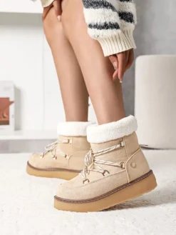 Sixth Sens Stiefel & Boots^Winterboots in Beige