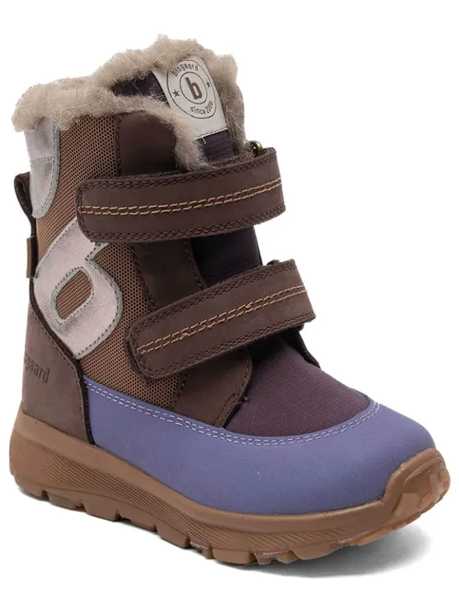 Winterboots in Braun/ Lila>bisgaard Clearance