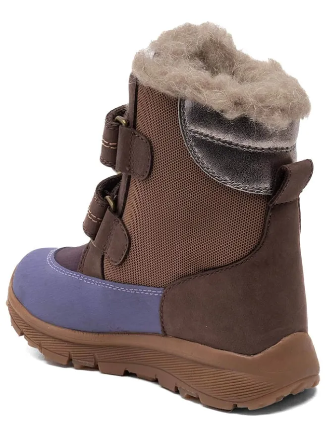 Winterboots in Braun/ Lila>bisgaard Clearance