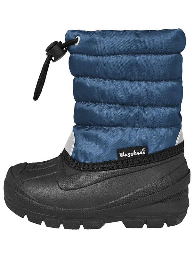Playshoes Stiefel & Boots^Winterboots in Dunkelblau