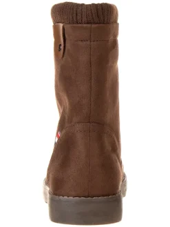 Winterboots in Hellbraun><noscript><img width=