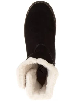 Winterboots in Schwarz><noscript><img width=