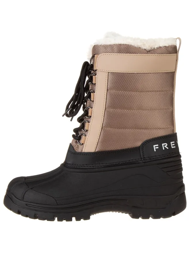 Freyling Stiefel & Boots^Winterboots in Schwarz/ Beige