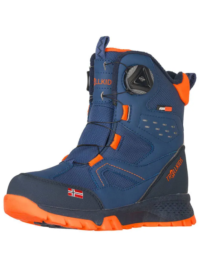 Trollkids Stiefel & Boots·Stiefel^Winterboots "Kirkenes" in Dunkelblau