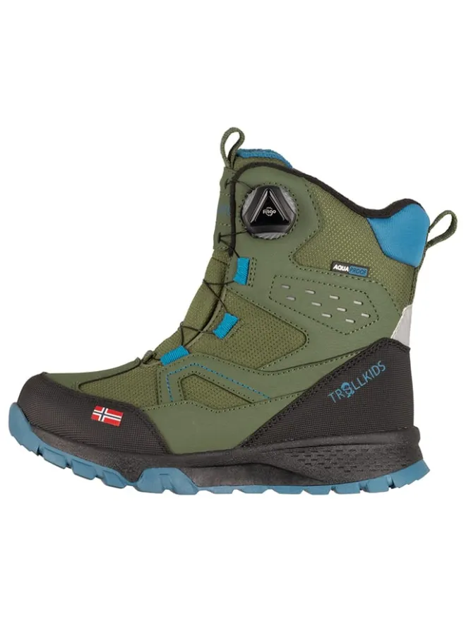 Winterboots "Kirkenes" in Khaki>Trollkids Hot